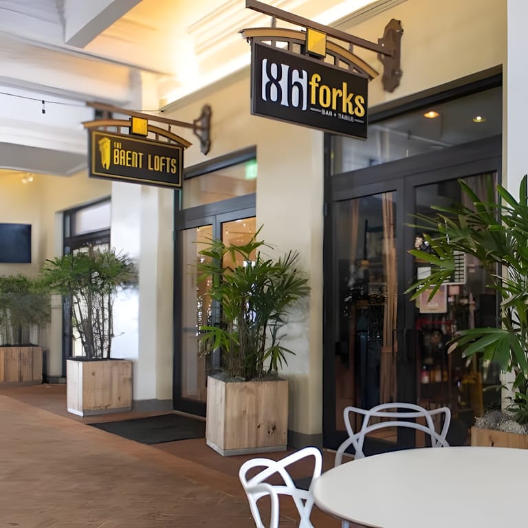 Welcome To 86 Forks Bar + Table