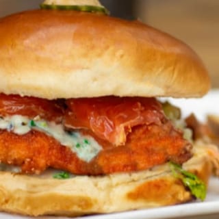 Korean Fried Chicken Sandwich