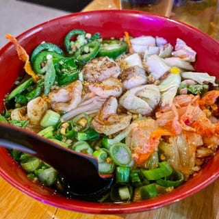 Shrimp Rice Noodle Bowl