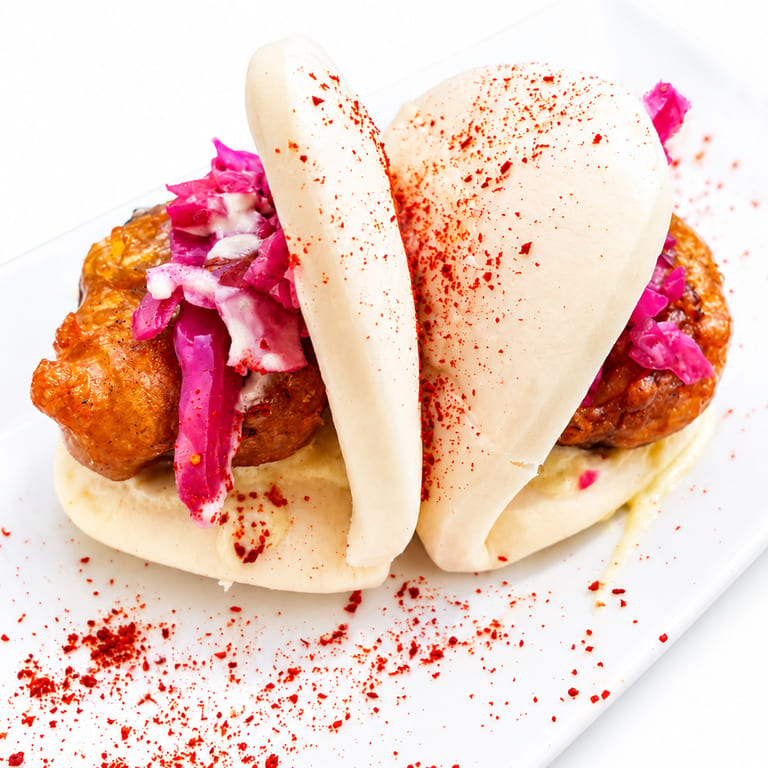 Savor our bao buns